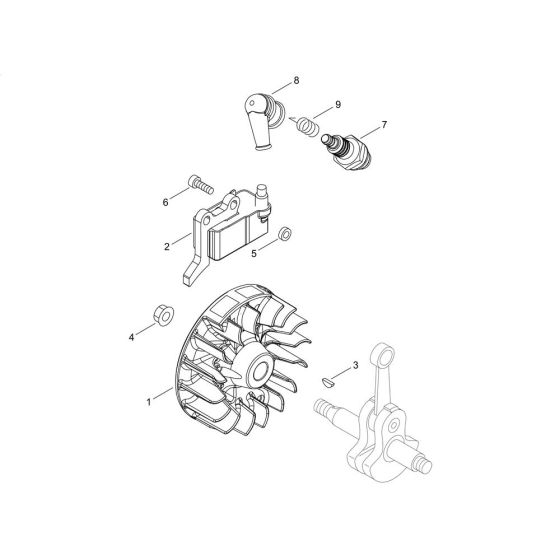 Magneto for ECHO PB-2520 Handheld Blower