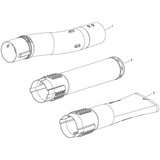 Pipe for ECHO PB-2620 Handheld Blower