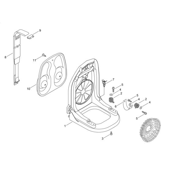Backpack Harness for ECHO Blower