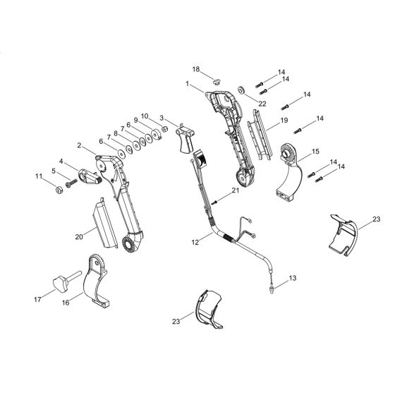 Throttle for ECHO PB-265ESLT