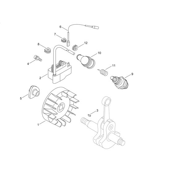 Magneto for ECHO PB-265ESLT