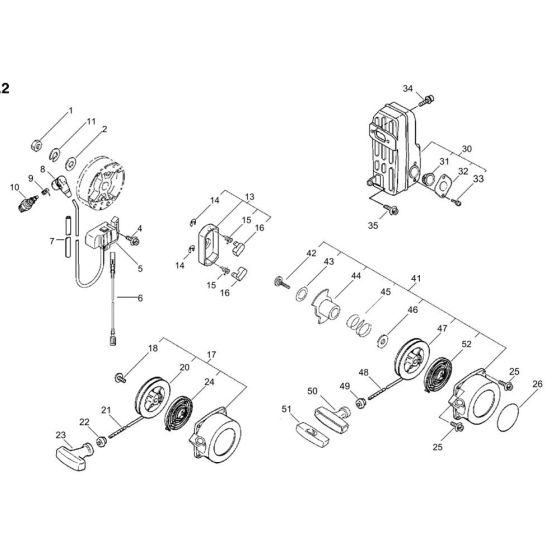 ECHO PB-650 Blower Parts