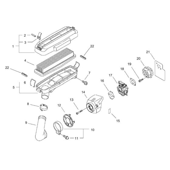 Air Cleaner for ECHO PB-755