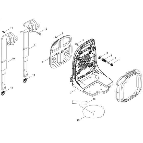 Backpack Harness for ECHO PB-770