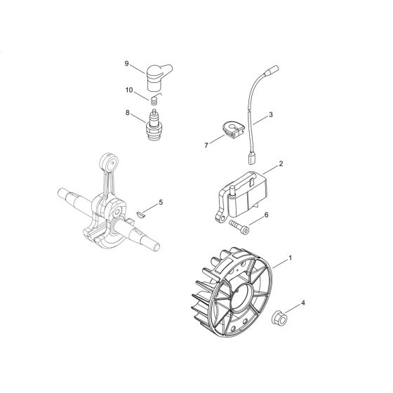 Magneto for ECHO PB-770