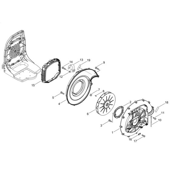 Fan Case for ECHO PB-770