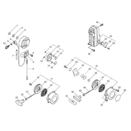 ECHO PB-750 Blower Parts