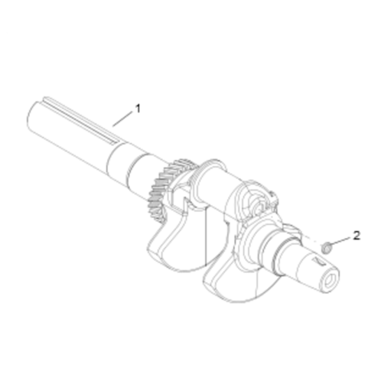 CrankShaft for Kohler PCH740 Engines