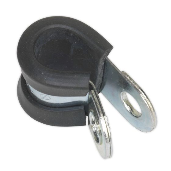 P-Clip Rubber Lined Dia.10mm Pack of 25 Sealey Part No. PCJ10