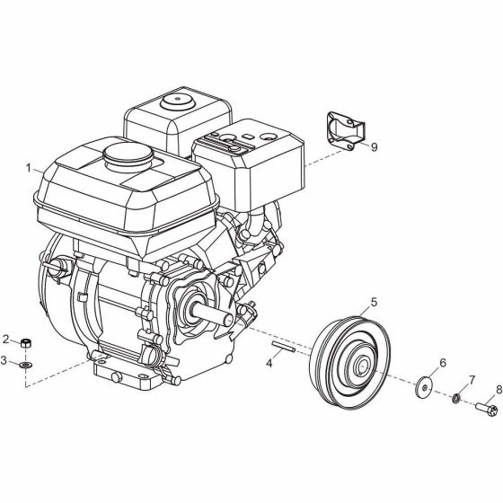 Engine & Drive Kit for Belle PCLX