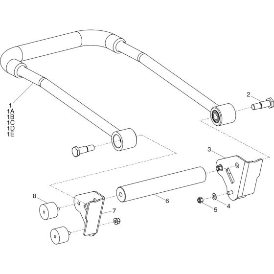 Handle Assembly for Belle PCX 13/40E+
