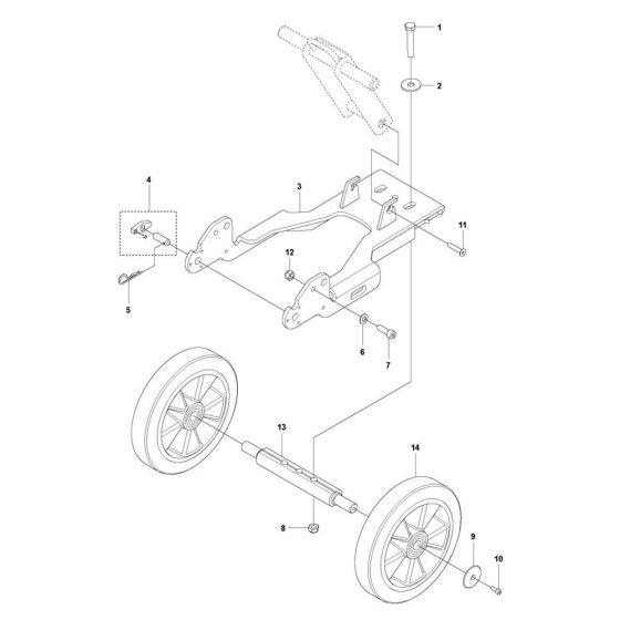 Chassis Assembly for PG 280 S