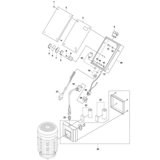 Electrical Assembly for PG 280 S