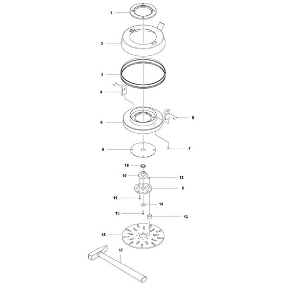 Grinding Head Assembly