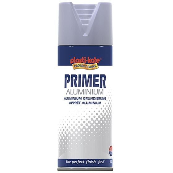 Aluminium Primer Spray 400ml by Plasti-kote - 440.0010604.076