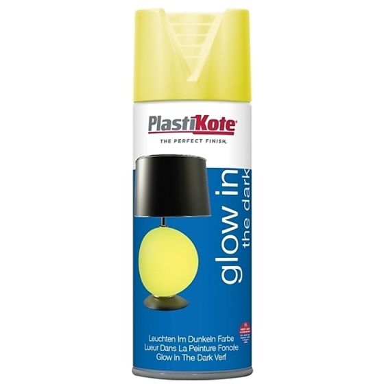 Glow In The Dark Spray Paint 400ml by Plasti-kote - 440.0117002.076