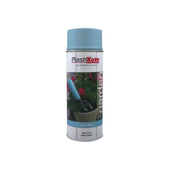 PlastiKote Garden Colours Spray Paint Light Blue 400ml