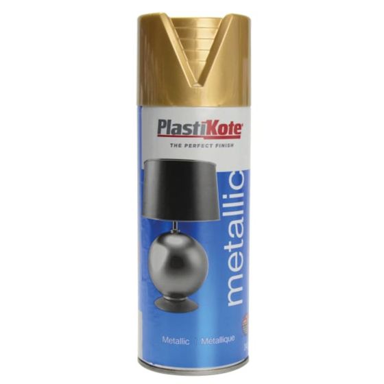 Gold Metallic Spray (Touch dry in 5-10 minutes) - Size: 400ml