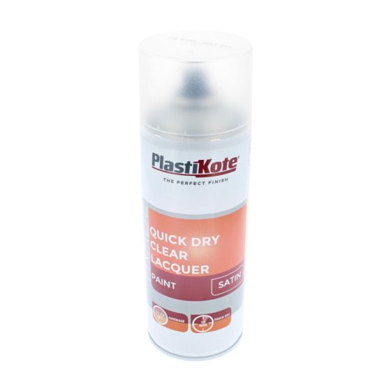 Trade Quick Dry Clear Lacquer Spray Satin 400ml