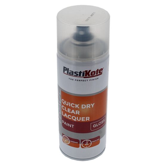 Trade Quick Dry Clear Lacquer Spray Gloss 400ml