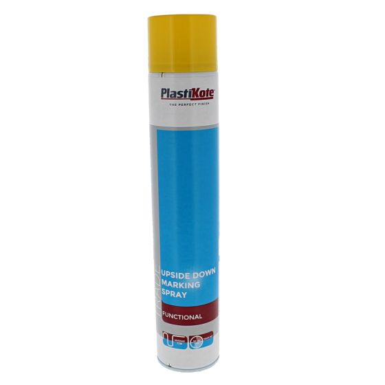 Trade Upside Down Marking Spray Paint Yellow 750ml