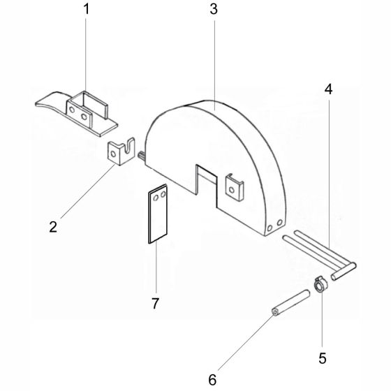 Pump Setup Assembly 2 for Altrad Belle Claymore Floor Saw