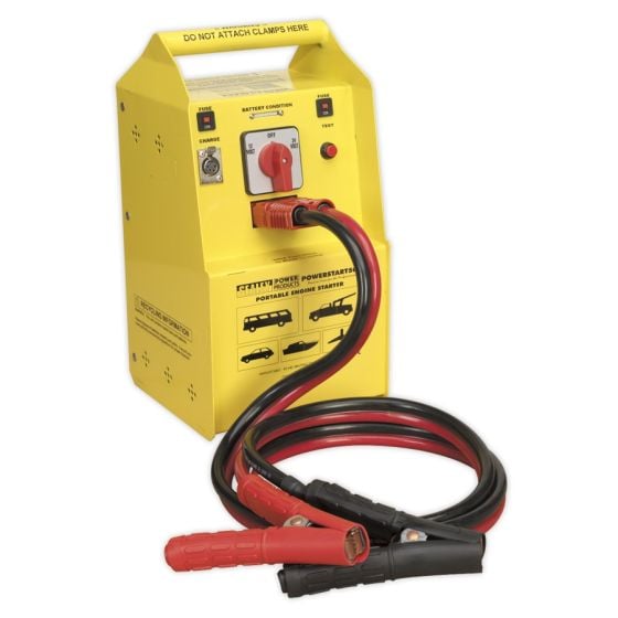 PowerStart Emergency Jump Starter 500hp Start 12/24V Sealey Part No. POWERSTART500