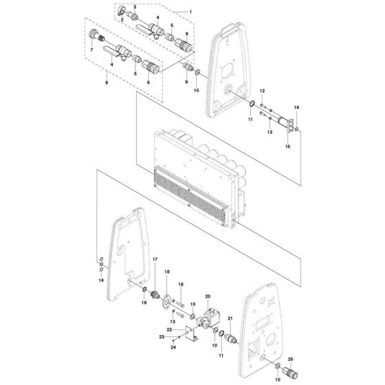 Cooling Assembly for Husqvarna