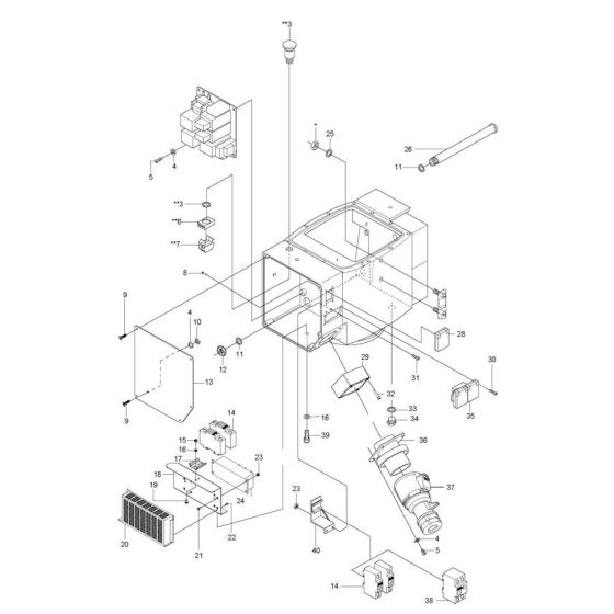 Electrical Assembly for PP 455 E