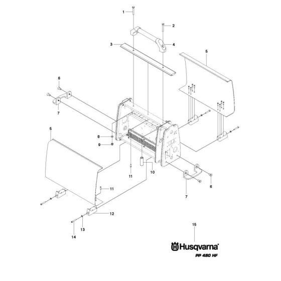 Cover Assembly for Husqvarna