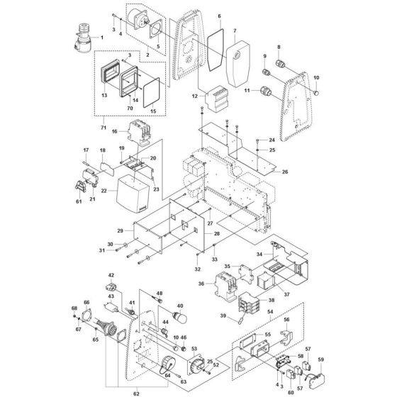 Electrical Assembly for Husqvarna