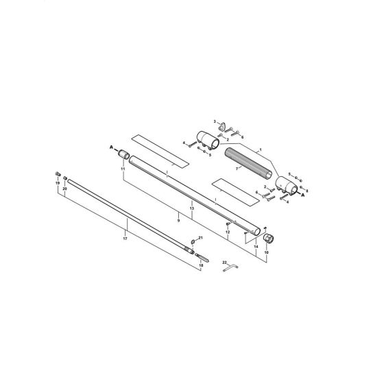 Main Pipe for ECHO Pruner