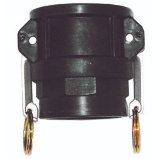 3/4" Type D Camlock X BSPP Female Polyprop