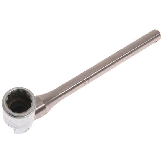 381B Scaffold Spanner Stainless Steel Bi-Hex 7/16W Round Handle by Priory - PRI381B716TAG