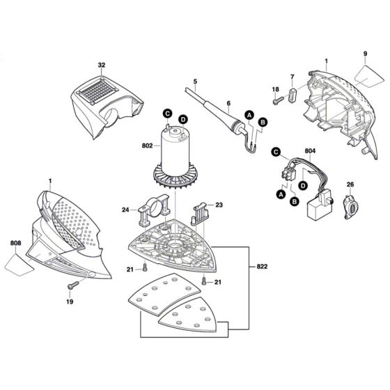 Bosch PSM 100 A Multi-sander