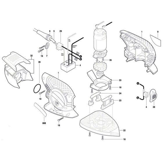Bosch PSM Primo Multi-sander