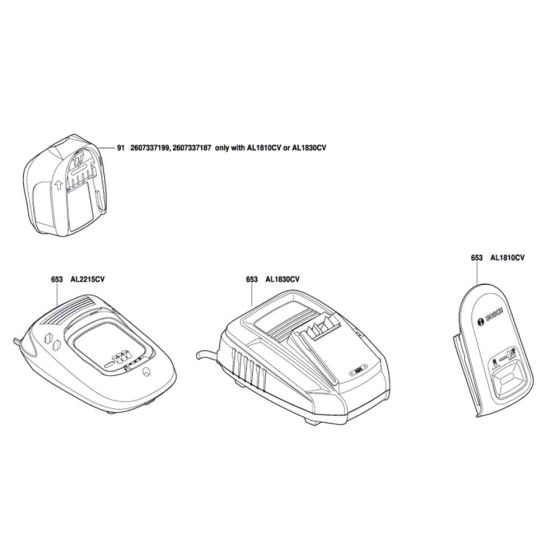 Cordless Jigsaw Assembly for Bosch PST 18 LI