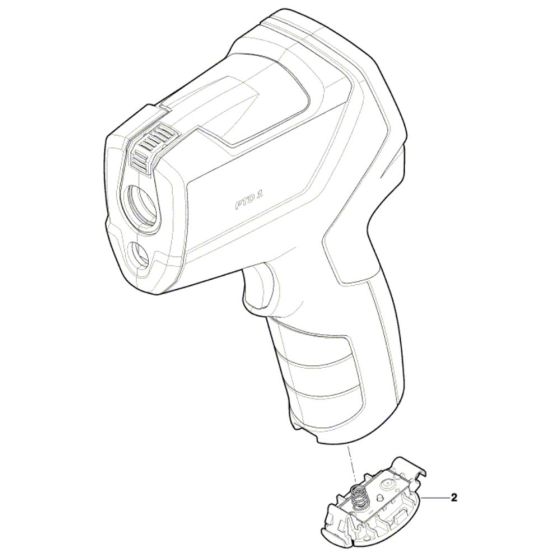 Pyrometer Assembly for Bosch PTD 1