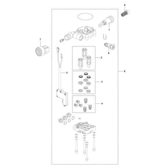 Pump Assembly for PW 130