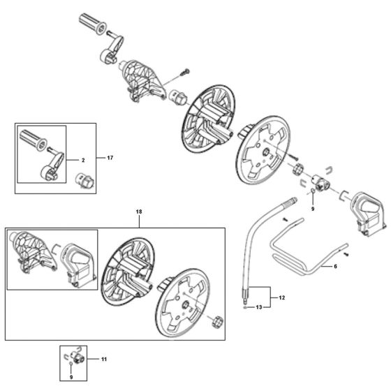 Hose Reel Assembly for PW 490