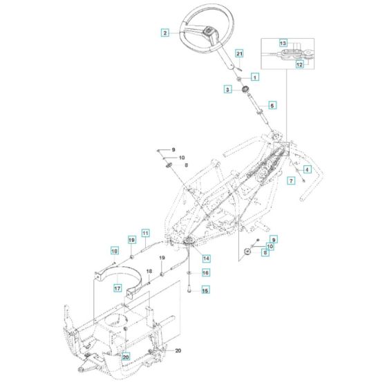 Steering Assembly for R 112iC