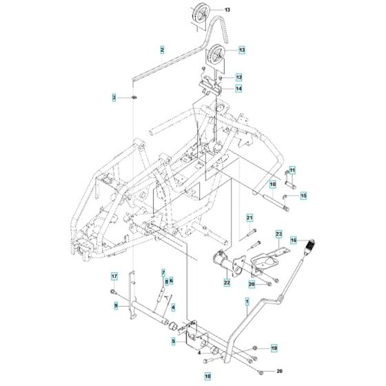 Mower/Deck Lift Assembly