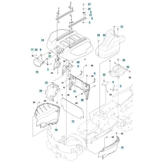 Cover Assembly for R 200iX