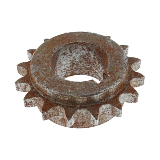Engine Chain Sprocket 1 ½" Bore 3/8 Keyway 16 Tooth fits Benford 5/3 ½ Mixers with PAZ Petters Engine