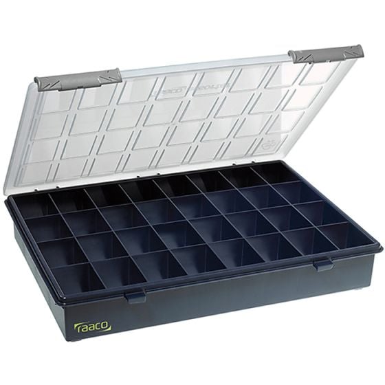 A4 Profi Service Case Assorter 32 Fixed Compartments by Raaco - 136181