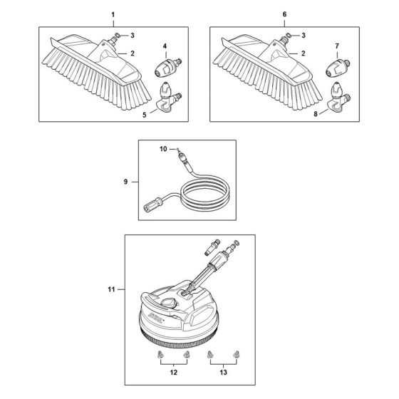 Stihl RE 109 Accessories
