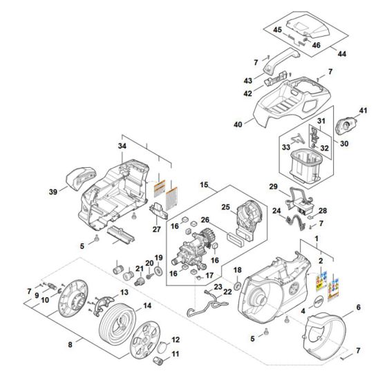 Hose Reel for Stihl REA 60