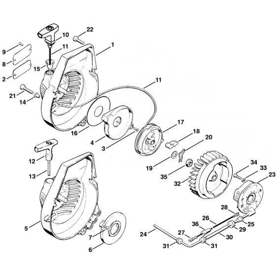 Starter & Ignition Assembly