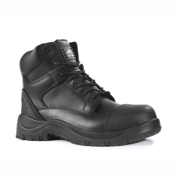 Rock Fall RF460 Slate W/proof Fibreglass Toecap Safety Boot Black UK 3-15