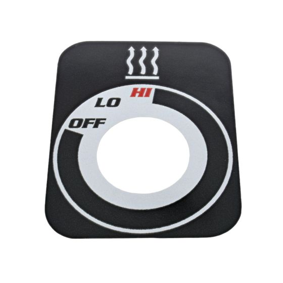 Label, Heater for Kubota KX016-4, KX36-3 Mini Excavators - RG138 57420